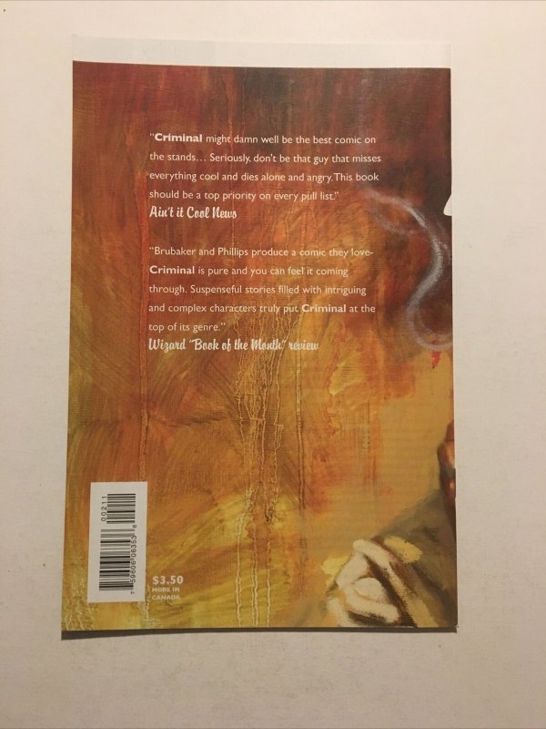 Criminal #1 #2 #3 #4 #5 #6 #7 Vol 2 Complete Lot Brubaker Phillips 2008 Amazon