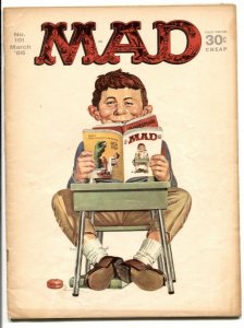 MAD Magazine #101-1966-Mingo-Drucker-Martin-Ricard- F/VF