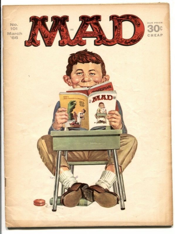 MAD Magazine #101-1966-Mingo-Drucker-Martin-Ricard- F/VF