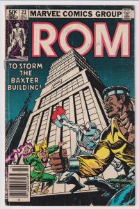 Marvel Comics! Rom! Issue #23! 