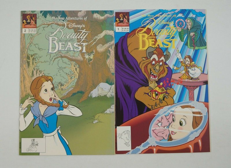 New Adventures of Disney's Beauty and the Beast #1-2 VF/NM