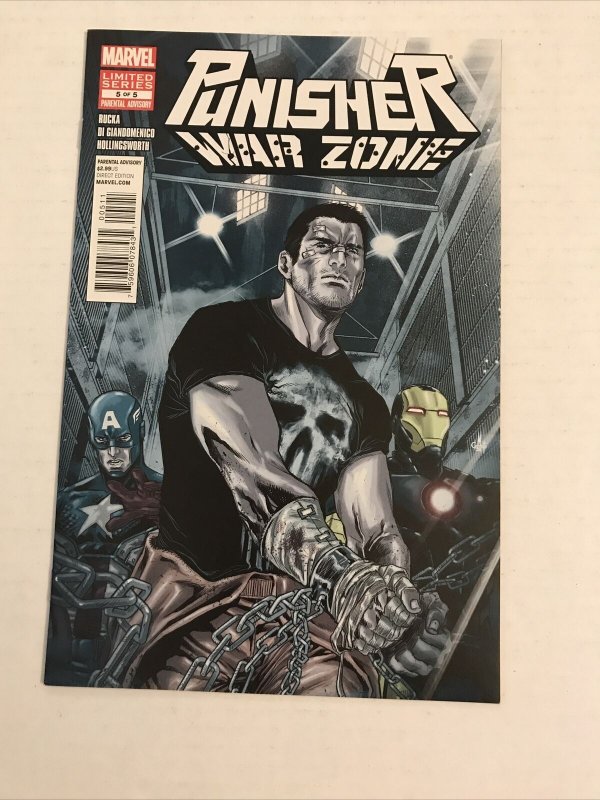 Punisher war zone #1-5 Lot Of 5 (complete Series)
