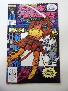 The Transformers #60 (1989) VF- Condition