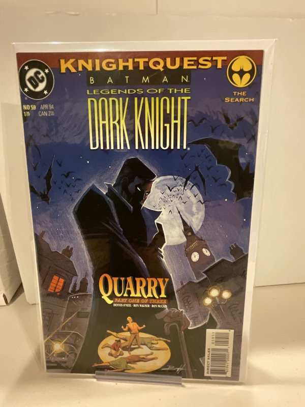 Batman: Legends of the Dark Knight #59  Knightquest!  9.0 (our highest grade)