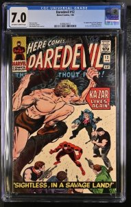 Daredevil #12 1966 Marvel Comics CGC 7.0 1st app Plunderer