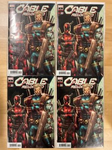 [4 pack] Cable: Reloaded Variant Cover (2021)