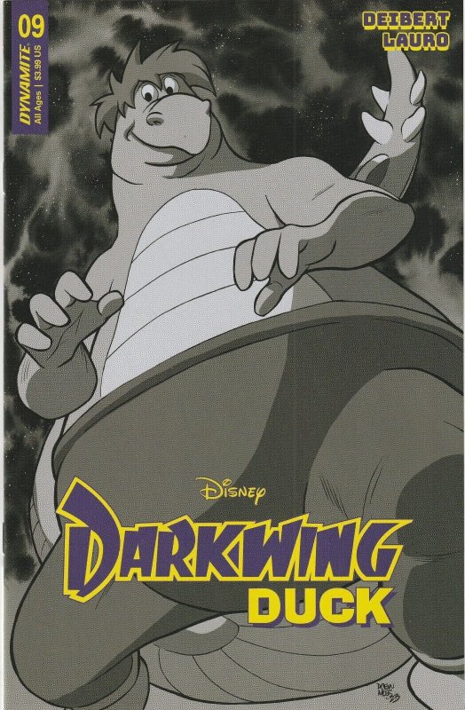 Darkwing Duck # 9 Variant 1:10 Cover U NM Dynamite [T1]