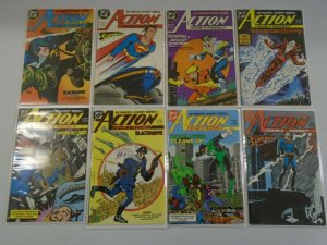 Action Comics lot 45 different from #584-640 6.0 FN (1987-89)