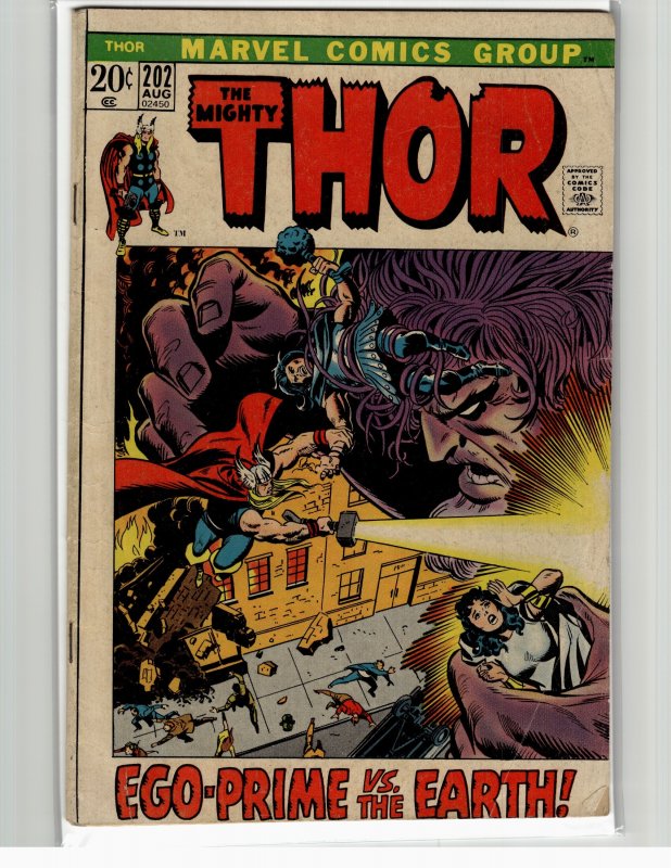 Thor #202 (1972) Thor