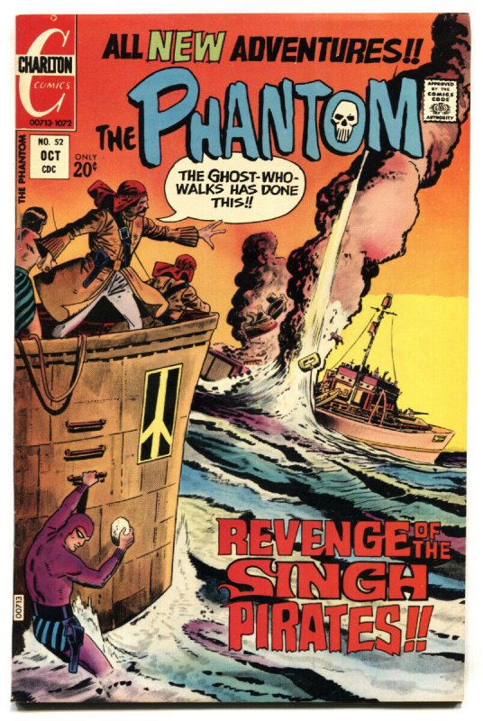 THE PHANTOM #52 1973-CHARLTON COMICS-comic book NM-