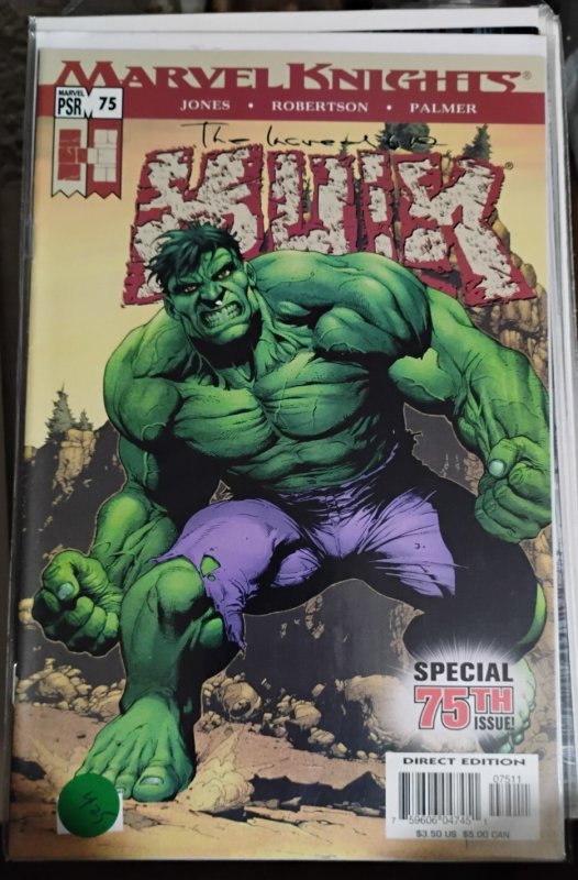 incredible Hulk # 75  2004 vol 2 Marvel disney  anniversary issue nightmare