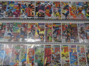 Huge Lot 140+ W/ What If?, Spiderman, What If?+ Avg VF Condition