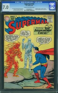 Superman #145 (DC, 1961) CGC 7.0