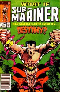 What If ? (Vol. 1) #41 (Newsstand) VG ; Marvel | low grade comic Namor Sub-Marin