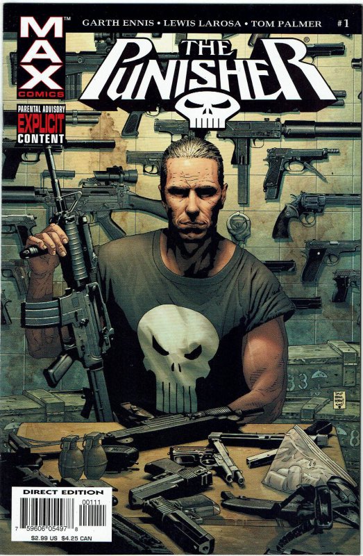 The Punisher #1  (2004) MAX Garth Ennis  NM