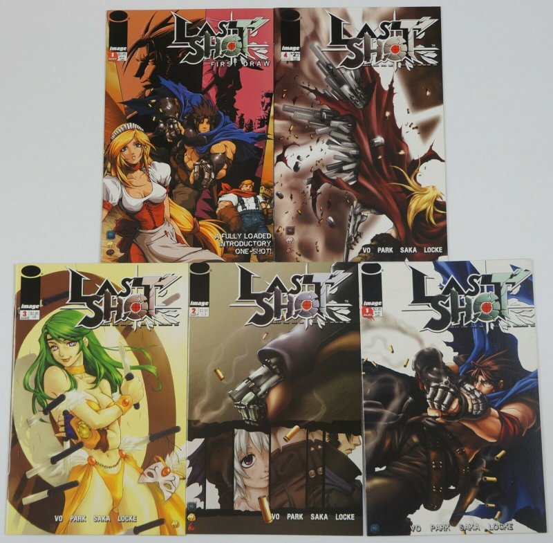 Last Shot #1-4 VF/NM complete series + first draw one-shot STUDIO XD 2 3 set 