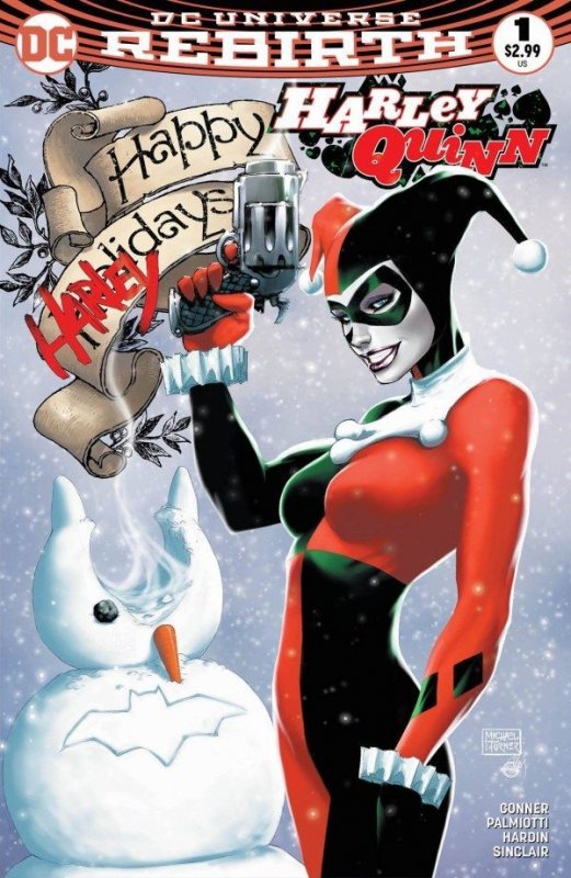 Harley Quinn #1 Aspen Store Holiday Cover (2016)