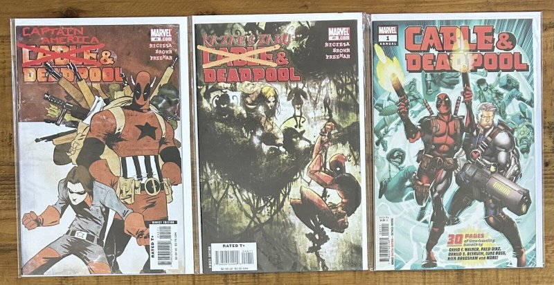 Cable & Deadpool #7,19,25,27,29,30,45,49, Annual #1 Marvel Nicieza NM Lot X-Men