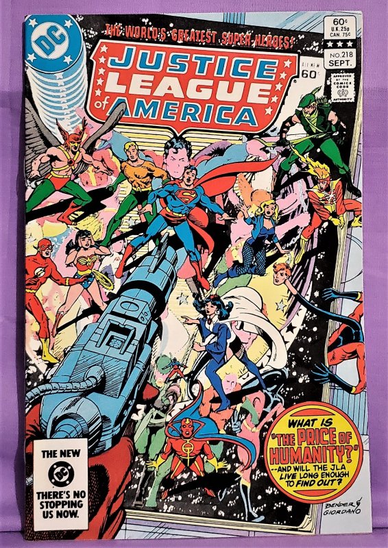 Justice League of America #218 (DC 1983)