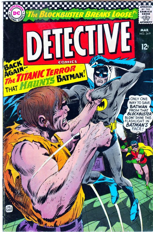 Detective Comics(vol. 1) # 349   Future Suicide Squad member, Blockbuster !