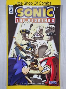 Sonic the Hedgehog #3 Cover B Jenn Hernandez Variant IDW 2018