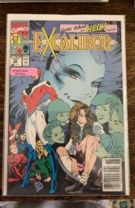 Excalibur #32 (1990) newsstand edition