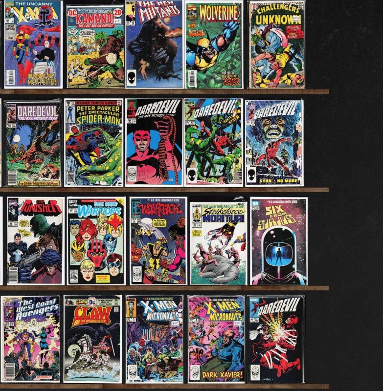 Huge Lot 130+ Comics with Daredevil, The Uncanny X-Men, Ghost Rider & More!