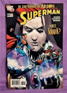 SUPERMAN #654 - 665 Carlos Pacheco Camelot Falls Arion (DC 2006)