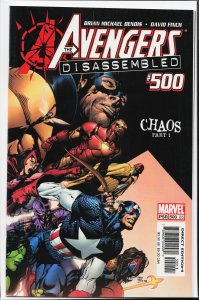 Avengers #500 (2004) The Avengers