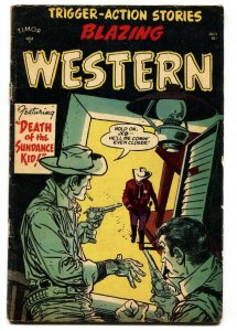 Blazing Western #4-1954-Timor-Mort Drucker-Billy the Kid-comic book 