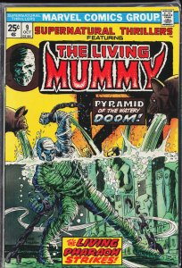 Supernatural Thrillers #9 (1974) The Living Mummy