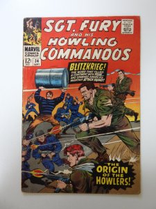 Sgt. Fury #34 (1966) VG condition