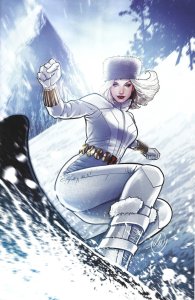 1:50 THUNDERBOLTS #1 VIRGIN RATIO - WHITE WIDOW - WERNECK - SKI CHALET