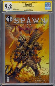 SPAWN #179 CGC 9.2 SS SIGNED TODD MCFARLANE