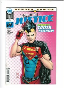 Young Justice #15 NM- 9.2 DC Comics Superboy, Brian Bendis 2020 