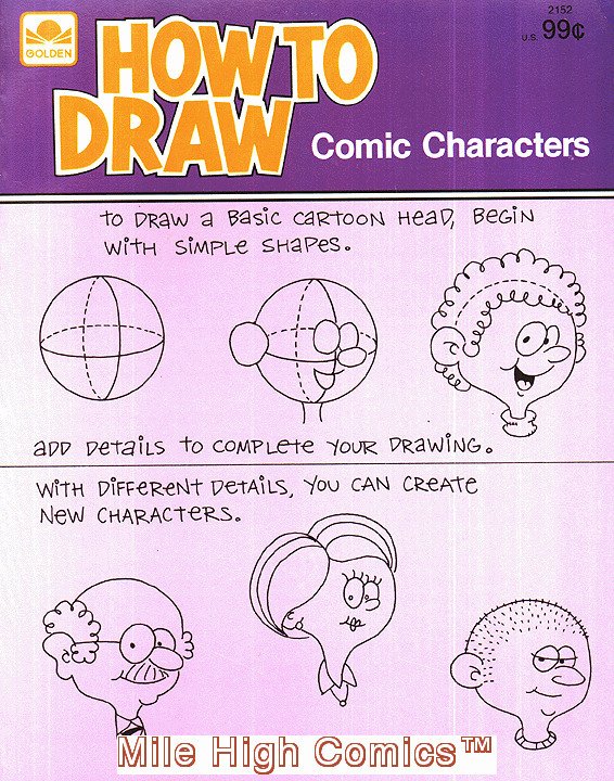 HOW TO DRAW COMIC CHARACTERS TPB (1983 Series) #1 Near Mint