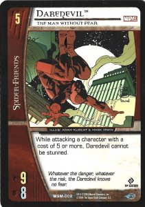 2004 Vs System Marvel - Web of Spider-Man #MSM-002 Daredevil