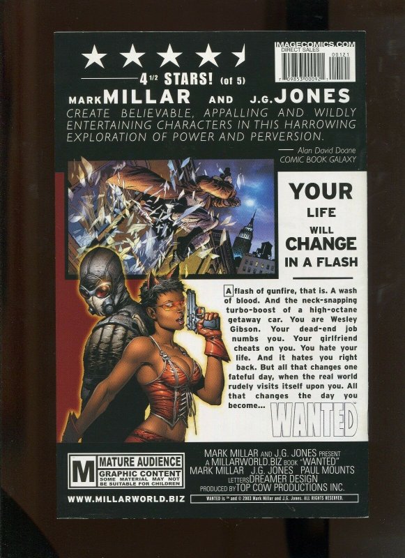 WANTED #1 (9.0) MOVIE!