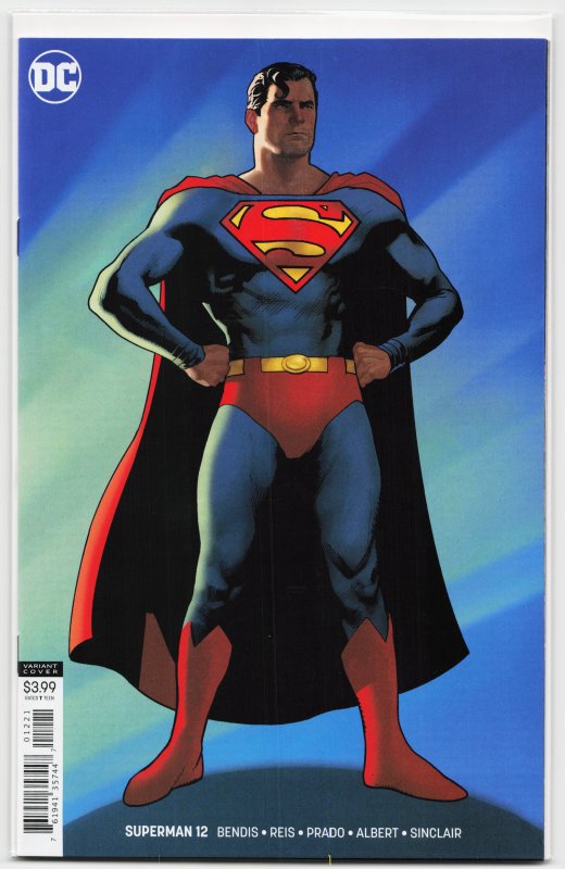 Superman #12 Variant Cover (2018) Captain Marvel / Shazam!
