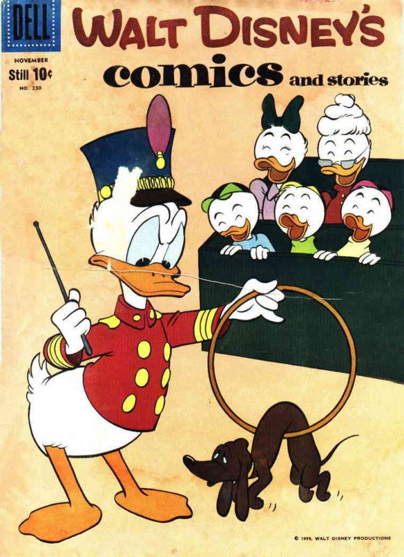 Walt Disney's Comics and Stories #230 FN ; Dell | November 1959 Donald Duck Dog 