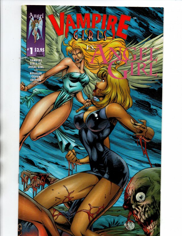 Vampire Girls vs Angel Girl #1 - Brainstorm - VF/NM