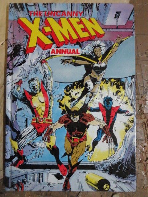 UNCANNY X-MEN 1992 ANNUAL MARVEL UK HARDCOVER GN With TEXT STORY 62 PAGES F-VF+