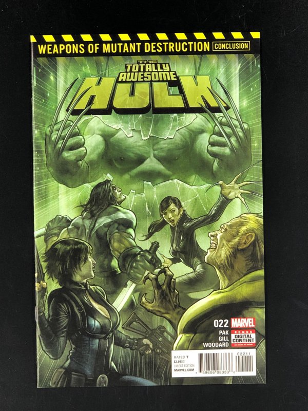 The Totally Awesome Hulk #22 (2017) NM 1st Appearance of Weapon H