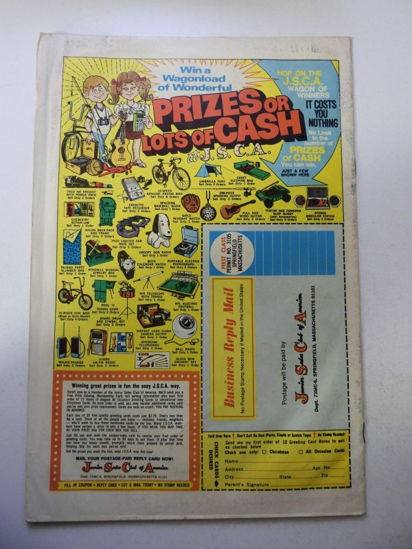 The Avengers #116 (1973) VG- Condition rusty staples