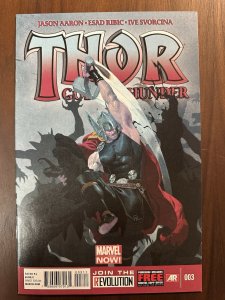Thor God of Thunder #3 VF Cover A Esad Ribic Art (Marvel 2013)