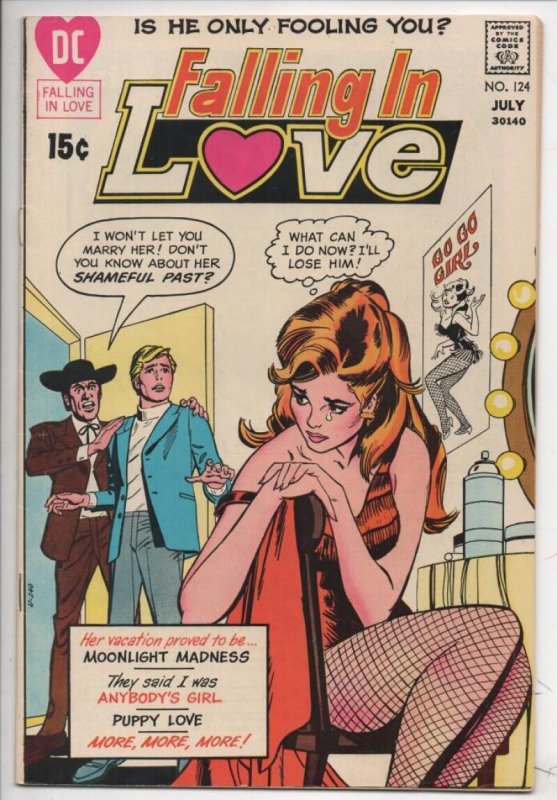 FALLING in LOVE #124, FN/VF, DC, 1971, Romance comic