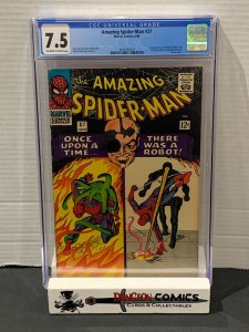 Amazing Spider-Man # 37 CGC 7.5 1966 1st App of Norman Osborne