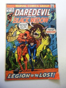 Daredevil #96 (1973) GD/VG Cond 1 1/4 cumulative spine split, moisture stains