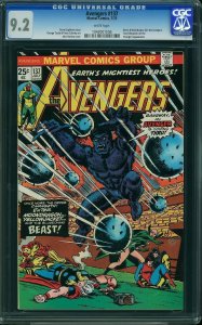 Avengers #137 (1975) CGC 9.2 NM-