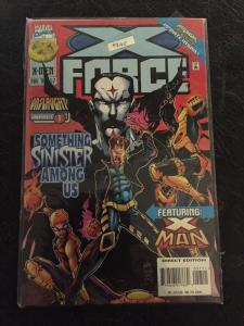 X-FORCE / X-FORCE-DELUXE / LOT OF 9 TOTAL / MARVEL--1990's